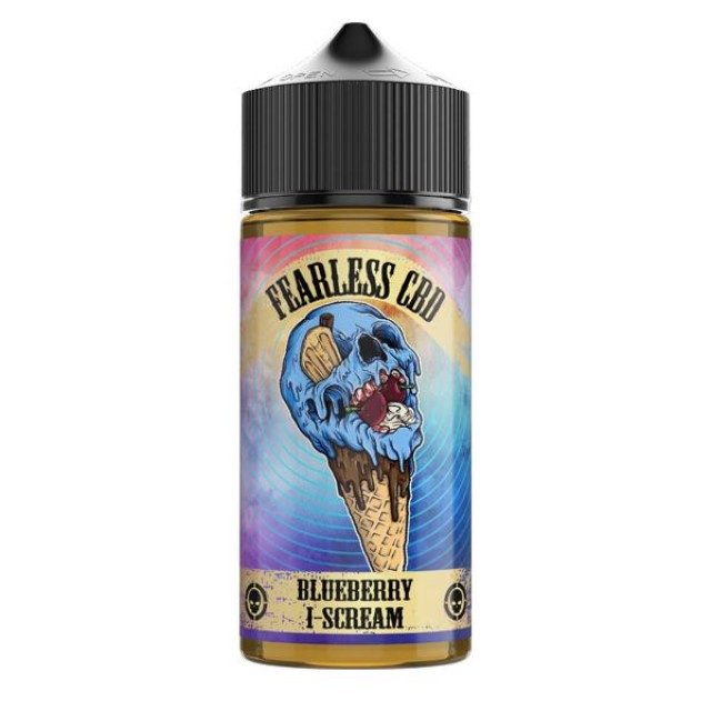 Fearless CBD 1800mg CBD E-liquid 120ml (70VG/30PG) Blueberry I-Scream